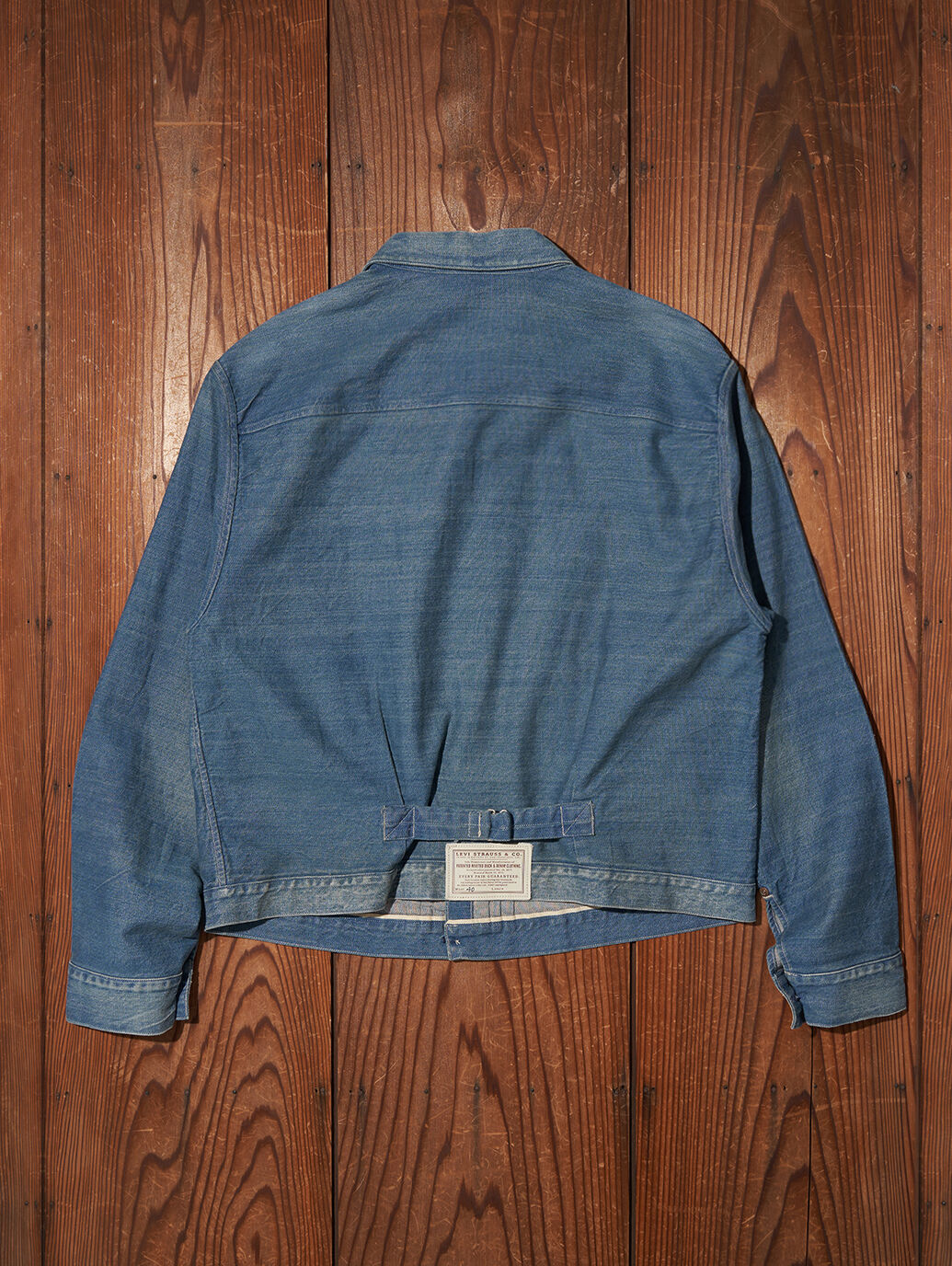 LEVI'S® VINTAGE CLOTHING 1879 プリーツブラウス BARBARY インディゴ